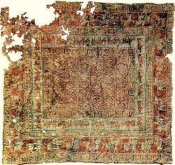فرش «پازیریک» نقشه تمدن ایران باستان