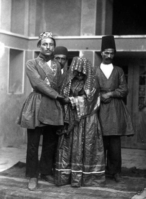 آداب ازدواج ایرانیان در دوره قاجار